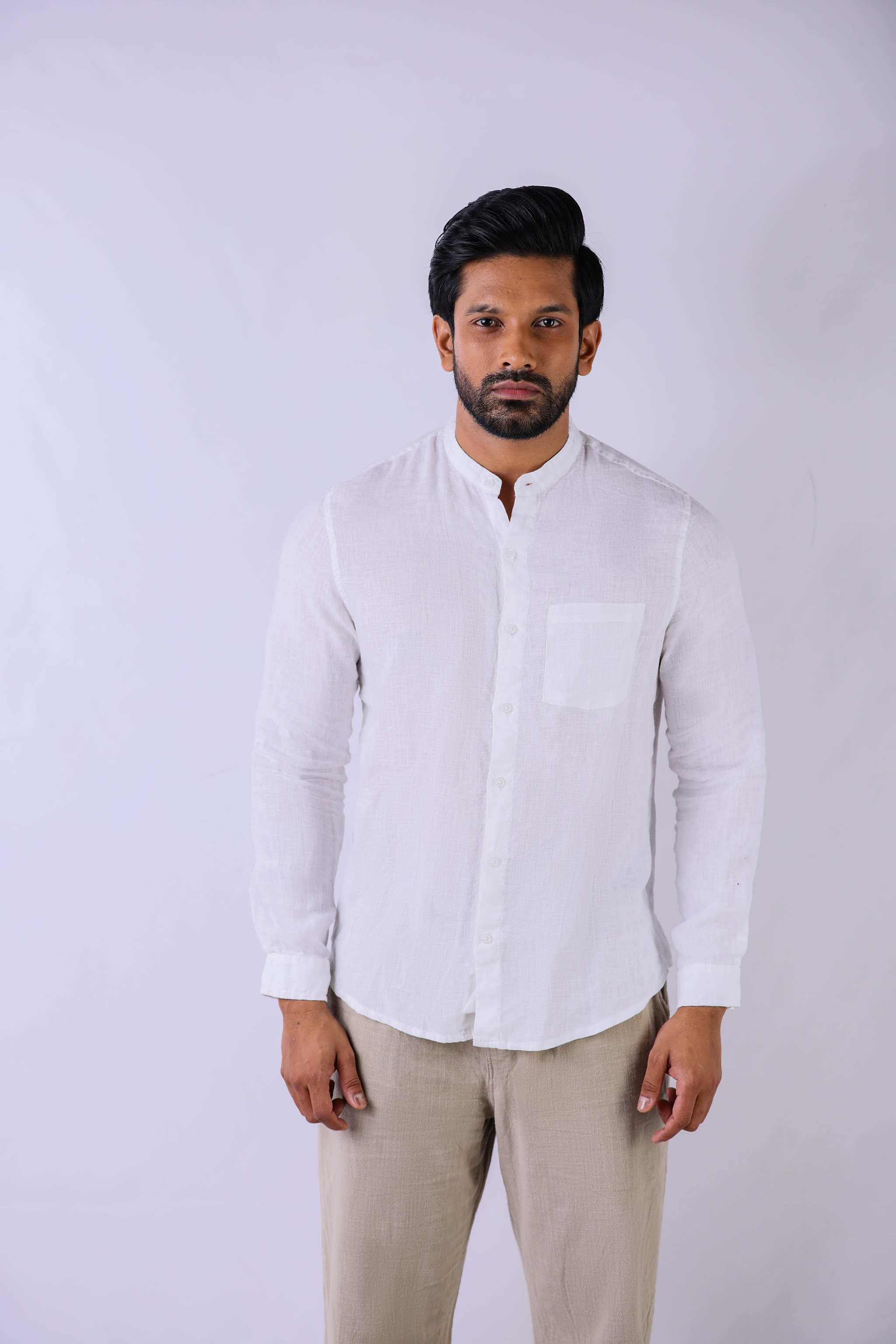Classic Pure Linen Shirt