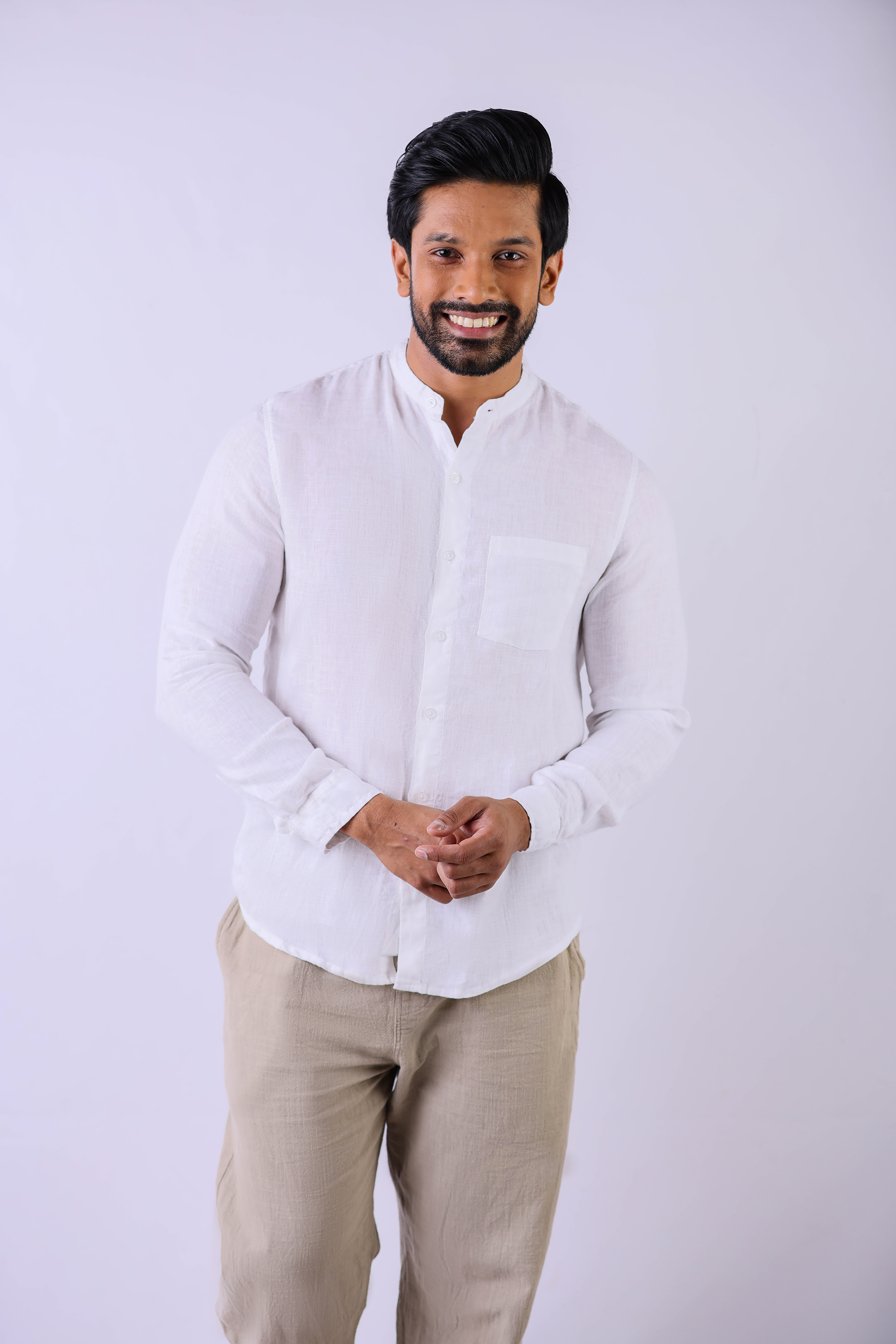 Classic Pure Linen Shirt