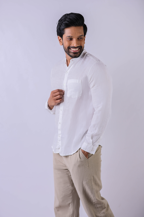 Classic Pure Linen Shirt