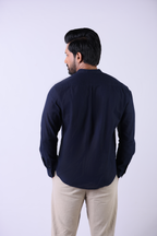 Sapphire Linen Shirt