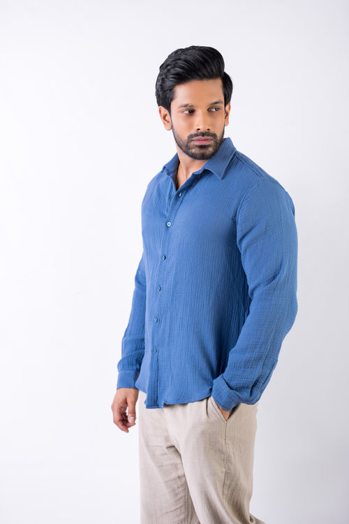 Azure Comfort Shirt