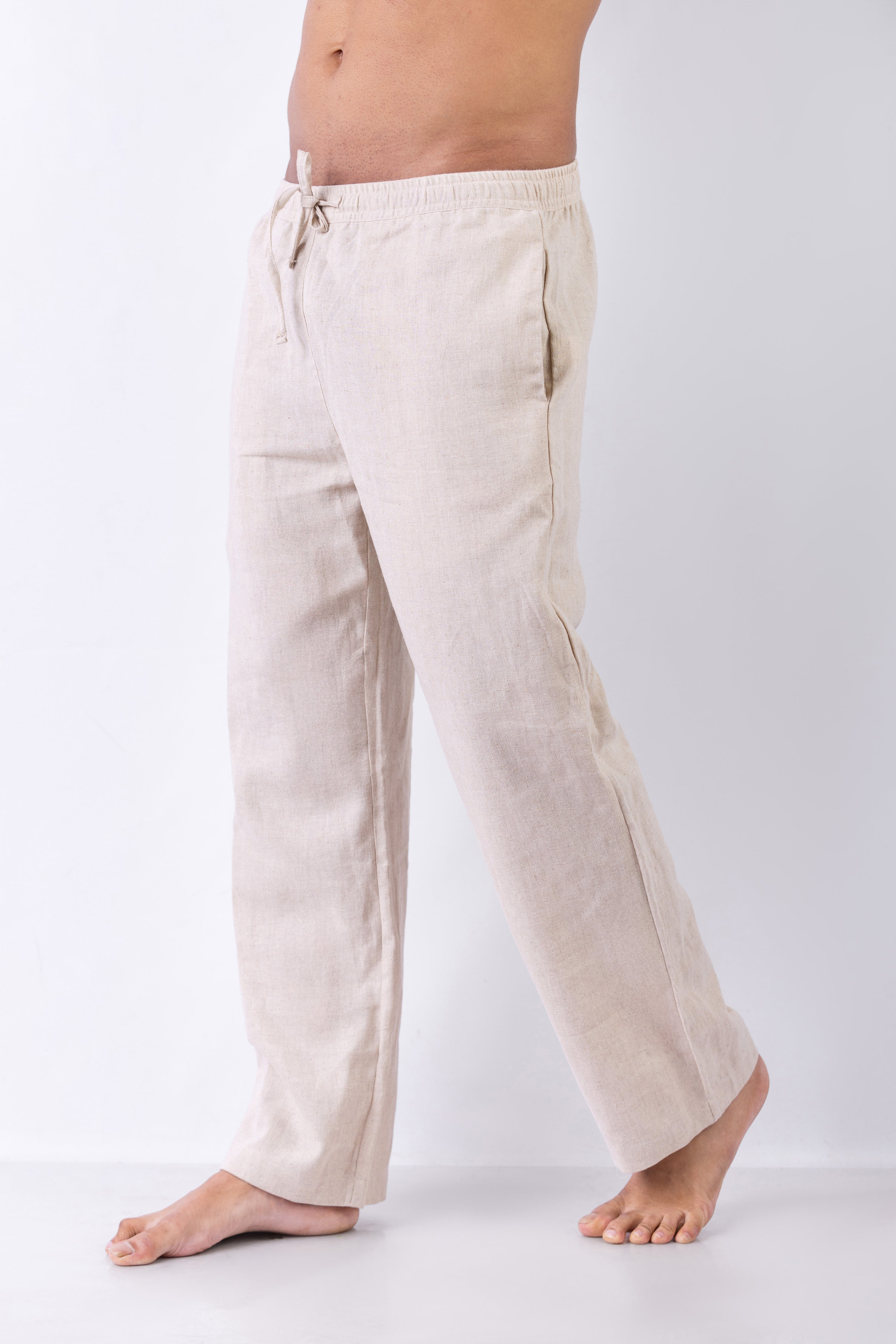 Draw String Linen Pant