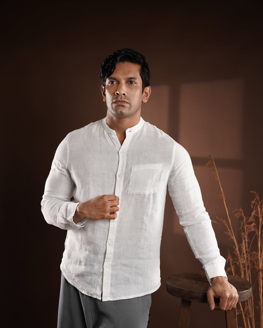 Classic Pure Linen Shirt