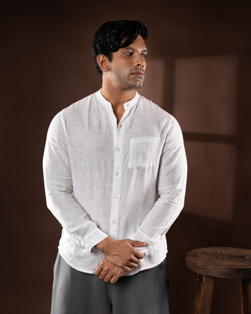 Classic Pure Linen Shirt