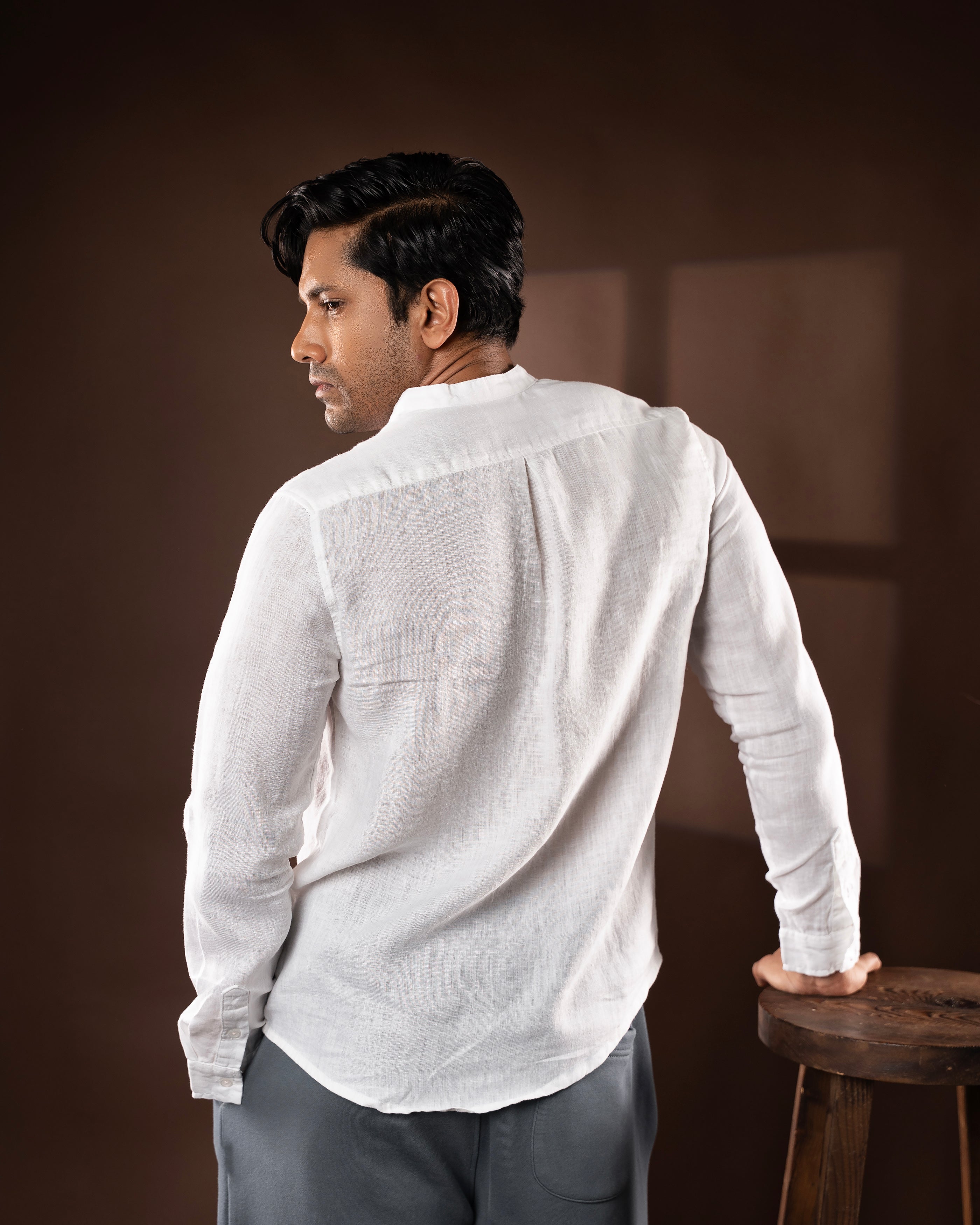 Classic Pure Linen Shirt