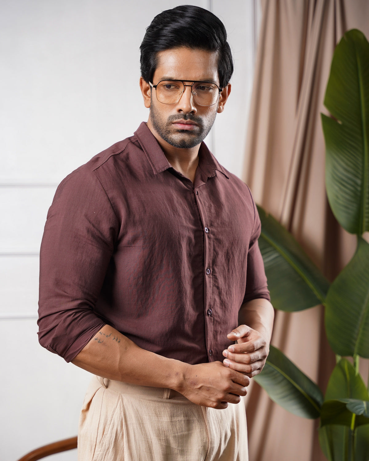 Reviera Capri Brown Shirt