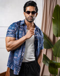 Reviera Blue Print Shirt