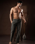 Draw String Pant - Mud Green